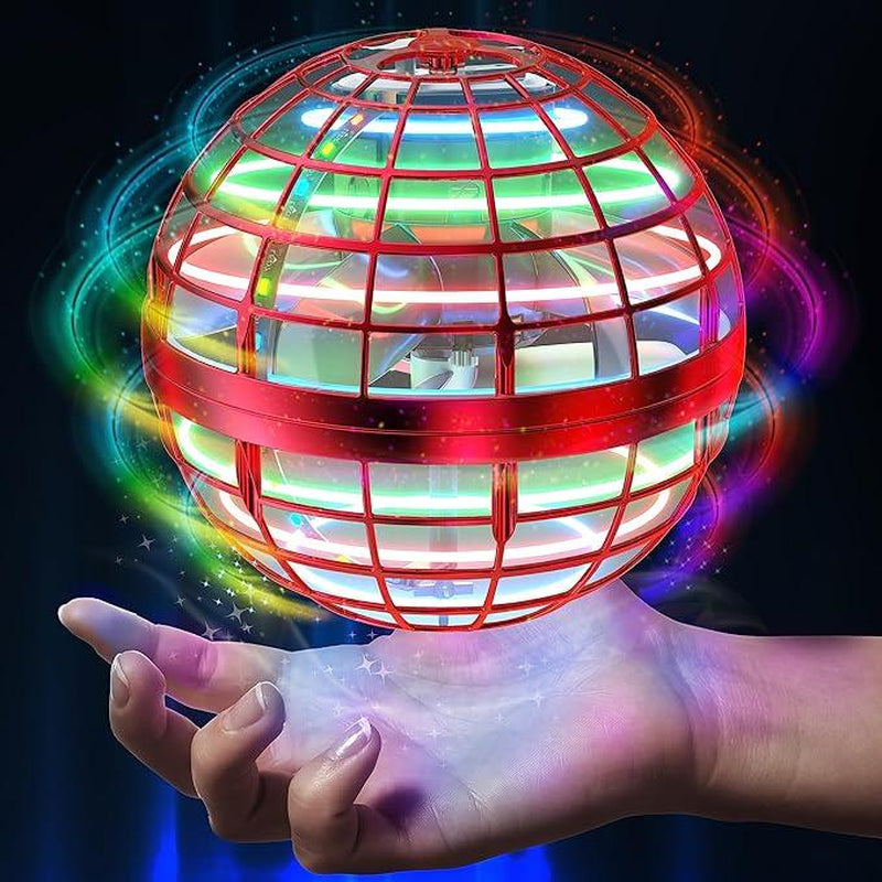 Galaxy Anti-Gravity Boomerang Ball – LED Hover Orb Fly Spinner Toy for Kids, Teens & Adults, Indoor/Outdoor Fun Gift Ages 6+