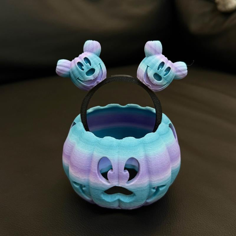 Labubu Doll Outfit β 3D Printed Halloween Pumpkin Costume for Collectible Figures