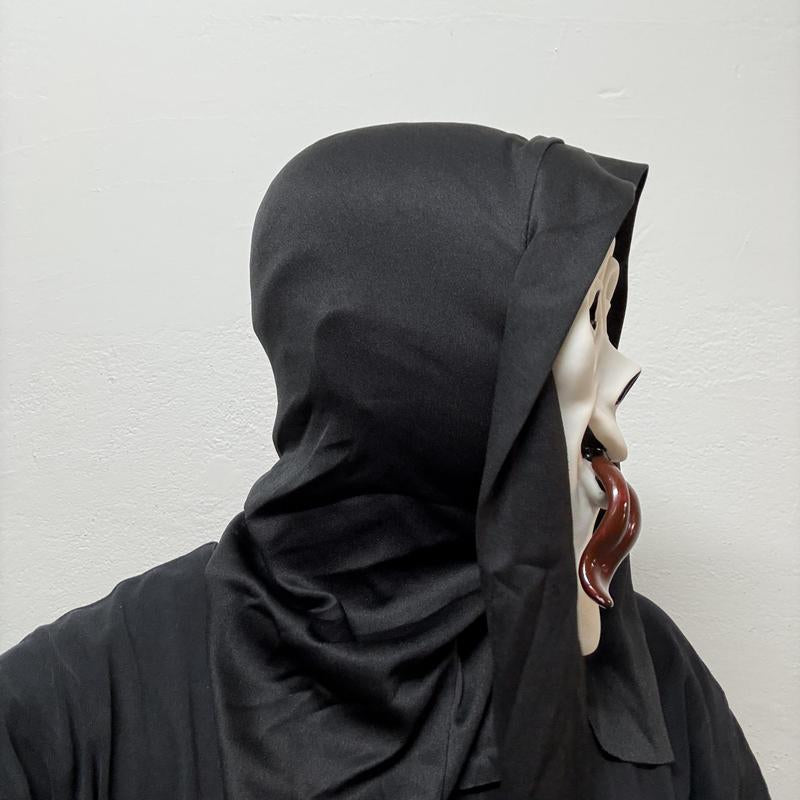 Scary Ghost Mask – Halloween Costume Headgear & Party Prop for Pranks, Roleplay & Events