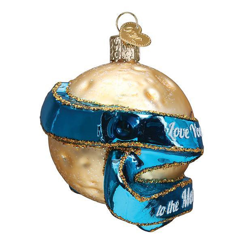 “Love You to the Moon & Back” Ornament – Romantic Hanging Decoration & Gift for Christmas, Anniversary or Valentine’s Day