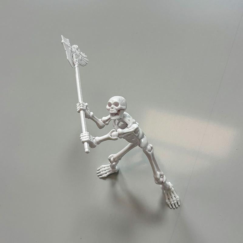 Dummy13 Magnetic Skeleton Action Figure – Articulated Poseable Doll with DIY Graffiti Kit, Educational Model for Teens & Adults
