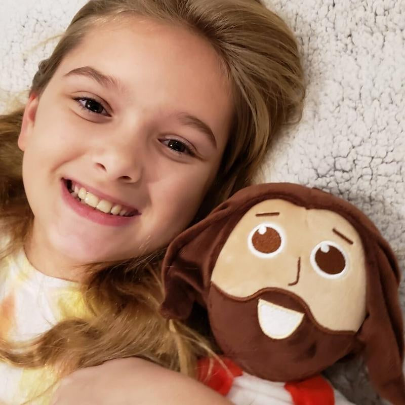 The Talking Jesus Doll – 12" Plush Toy with 10 Bible Phrases, Christian Gift for Kids