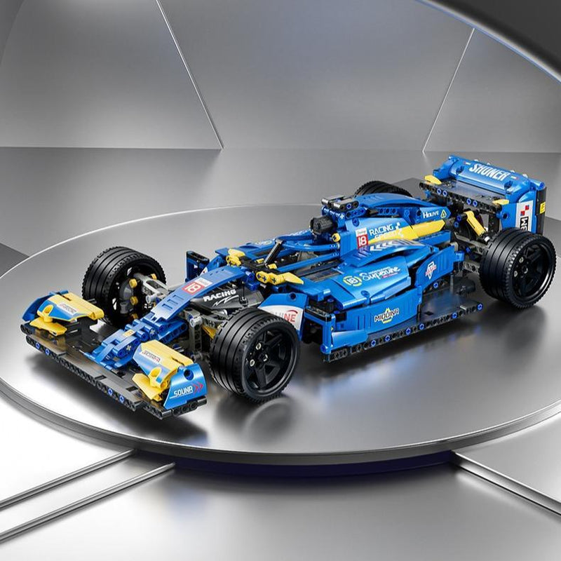 1:10 Racing Car Model Building Blocks Toy – Assembly Kit & Gift Idea for Kids and Adults