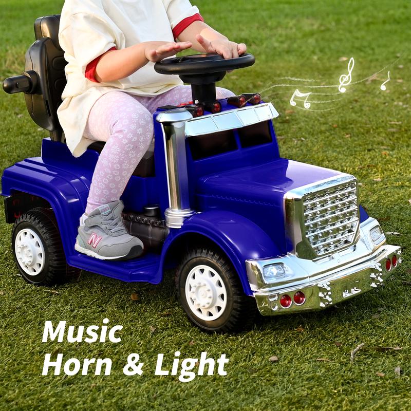 Hikiddo 3-in-1 Toddler Push Car – Ride On Toy with Handle, Music & Storage for Kids Ages 1-3