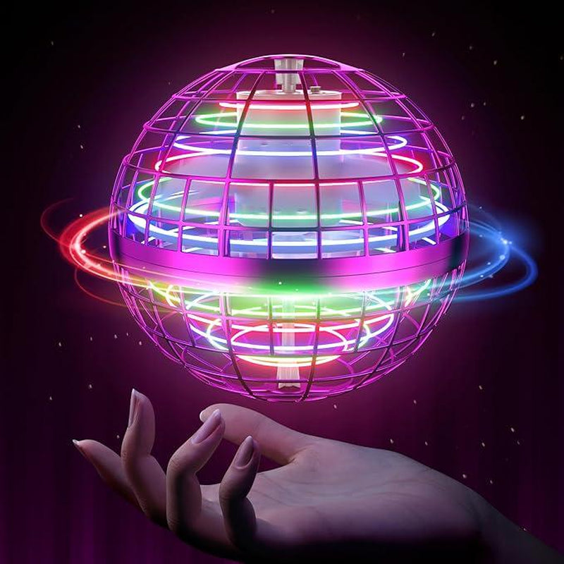 2025 Cosmic Fly Ball – Hand-Controlled Mini Drone with Hover & Boomerang Spin, Outdoor Globe Toy for Kids & Adults, Cool Gift for Ages 6+