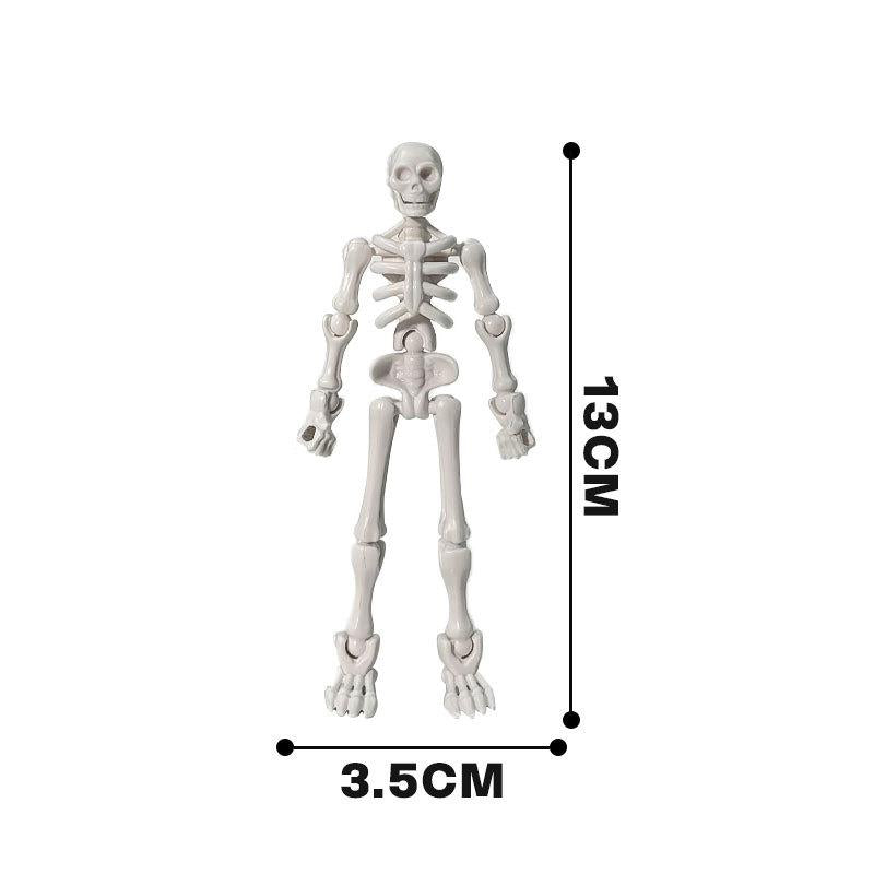 Dummy13 Magnetic Skeleton Action Figure – Articulated Poseable Doll with DIY Graffiti Kit, Educational Model for Teens & Adults