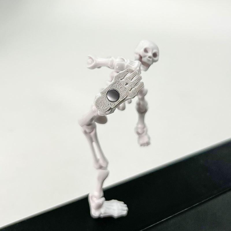 Dummy13 Magnetic Skeleton Action Figure – Articulated Poseable Doll with DIY Graffiti Kit, Educational Model for Teens & Adults