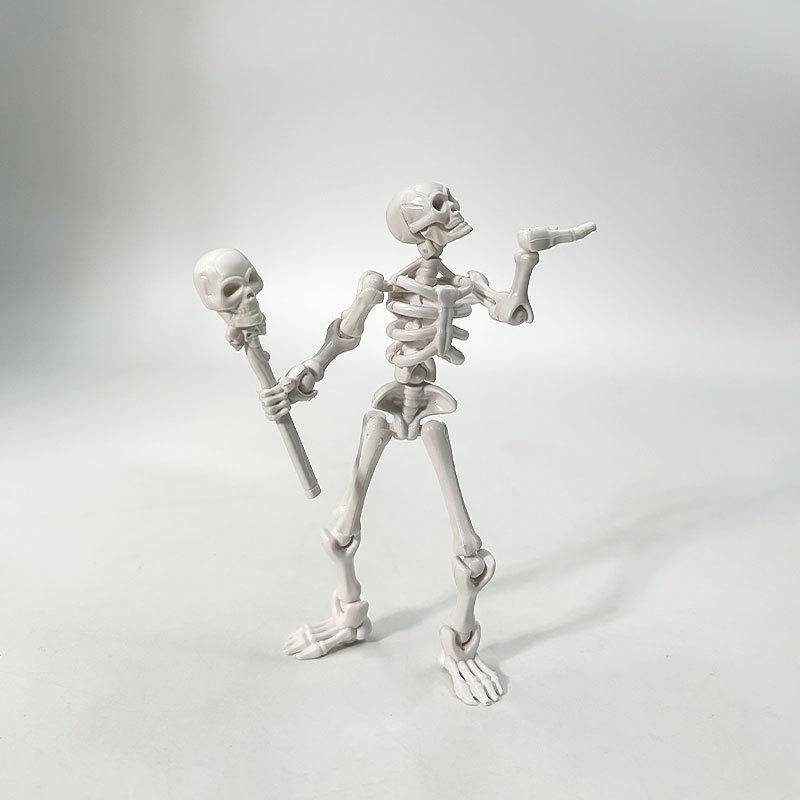 Dummy13 Magnetic Skeleton Action Figure – Articulated Poseable Doll with DIY Graffiti Kit, Educational Model for Teens & Adults