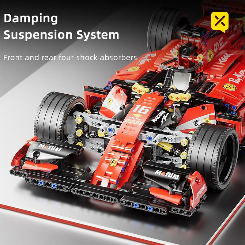 1:10 Racing Car Model Building Blocks Toy – Assembly Kit & Gift Idea for Kids and Adults