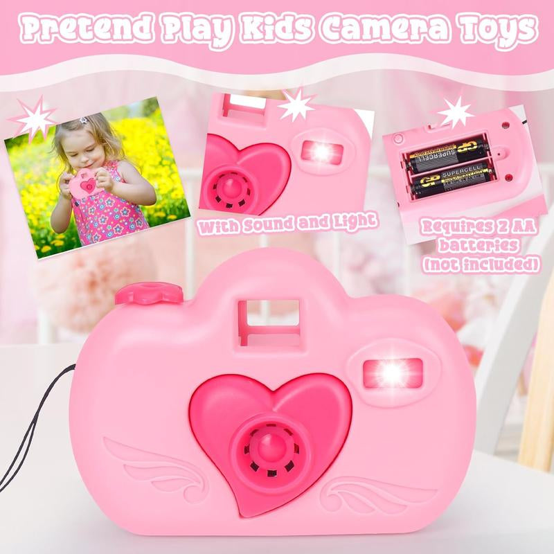 Toddler Play Purse for Girls – 35PCS Princess Pretend Play Set with Handbag, Camera, Phone & Accessories, Gift for Ages 3–6+