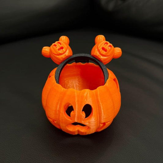Labubu Doll Outfit – 3D Printed Halloween Pumpkin Costume for Collectible Figures