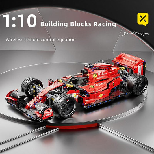 1:10 Racing Car Model Building Blocks Toy – Assembly Kit & Gift Idea for Kids and Adults