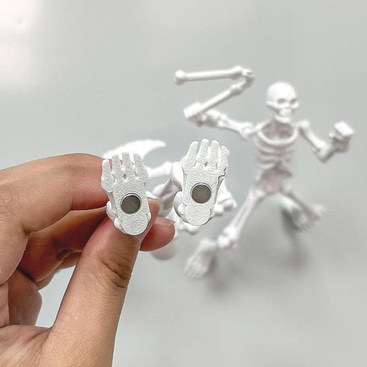 Dummy13 Magnetic Skeleton Action Figure – Articulated Poseable Doll with DIY Graffiti Kit, Educational Model for Teens & Adults