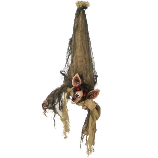 Life-Size Halloween Animatronic Decoration – Ghost, Clown or Witch Prop with Light-Up Eyes, Spooky Sounds & Motion Activation