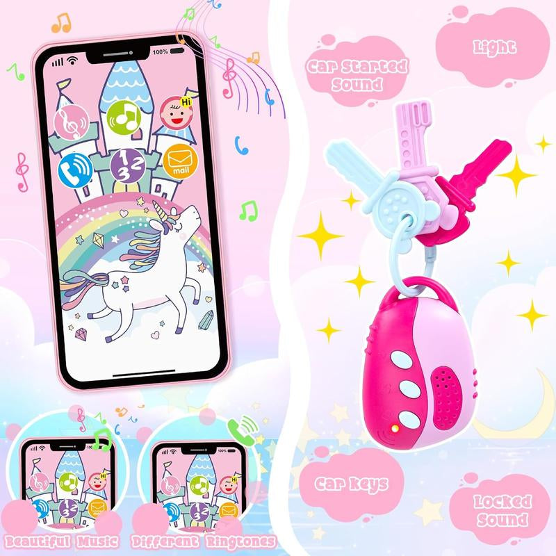 Toddler Play Purse for Girls – 35PCS Princess Pretend Play Set with Handbag, Camera, Phone & Accessories, Gift for Ages 3–6+